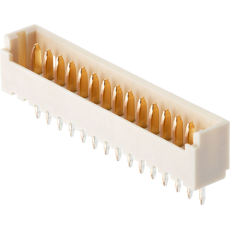 Molex-0530471170 连接器插头及 PCB 插座 1.25mm Pitch, Pico Blade PCB Header, Single Row, Vertical, Through Hole, 11 Circuits