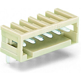 WAGO-734-163 Steckverbinderleisten und Leiterplattenbuchsen Conn Shrouded Header HDR 3 POS 3.5mm Solder RA Side Entry Thru-Hole Box