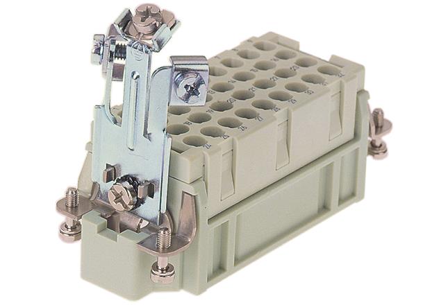 HARTING-09330009992 Steckverbinderzubehör Connector Accessories Cover Straight Copper Alloy Nickel