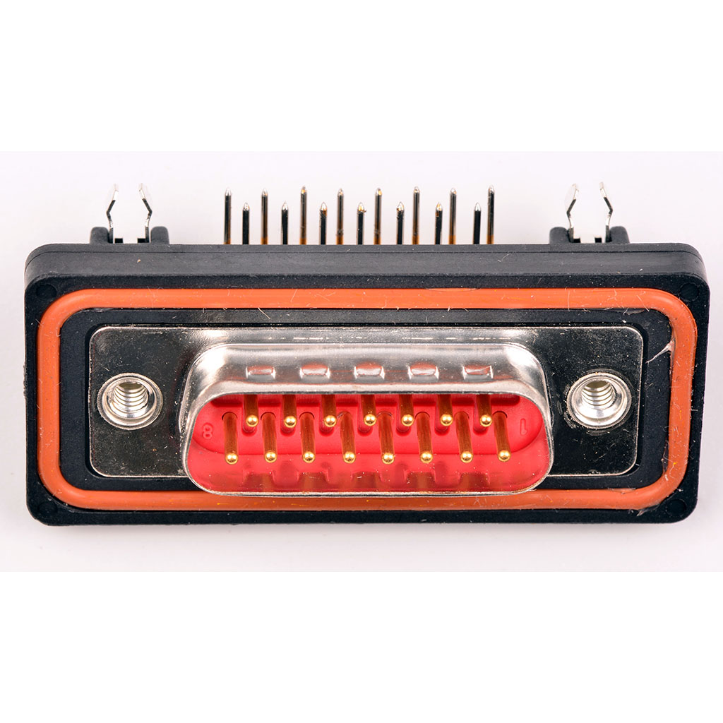 Molex-1727040051 Steckverbinder, D-Sub Conn D-Sub SKT 15 POS 2.54mm Solder RA Thru-Hole 15 Terminal Carton