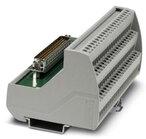 PHOENIX CONTACT-2322391 Modules d'interface VARIOFACE module, with screw connection and high density D-SUB miniature pin strip, for mounting on NS 35rails, no. of pos.: 62, width: 180 mm