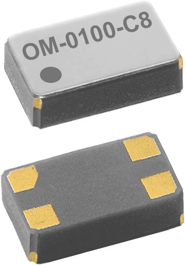 Micro Crystal AG-OM-0100-C8 100.00KHZ 20PPM TA QC SMD Crystal Oscillators Oscillator XO 0.1MHz CMOS 60% 1.8V/2.5V/3.3V/5V 4-Pin CSMD T/R