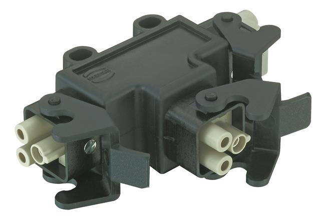 HARTING-09120084752 Potencia del conector Conn Power Adapter 9 POS T Style 9 Terminal 1 Port