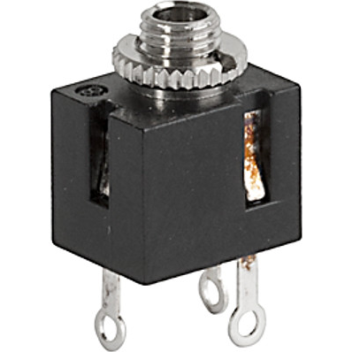 SCHURTER-4831.2200 Connettore audio e video Conn 2.5MM Audio Jack F 3 POS Solder ST Panel Mount 3 Terminal 1 Port Box