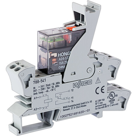 WAGO-788-541 Relevadores Otros Relay socket with miniature relay