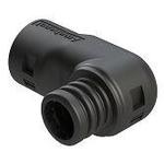 2,3,4POS,BACKSHELL,ATM 90° ADAPTER,BLACK