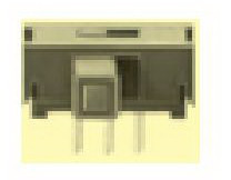 knitter-switch-MFP261NRA Switch Slide Switch Slide ON ON DPDT Side Slide 0.35A 30VDC 10000Cycles PC Pins Thru-Hole
