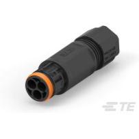 TE Connectivity-1-2379240-2 Lighting Accessories Lighting Accessories Conn Power PIN 3 POS Crimp ST Cable Mount 3 Terminal 1 Port