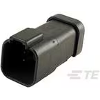 Deutsch Group-DT04-6P-EP13 Connector Discrete Wire Housing Conn Housing RCP 6 POS 9.12mm Crimp ST Cable Mount Black Package