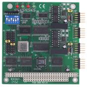 Advantech-PCM-3680-BE Interface Modules 2-Slot mini-PCI Module