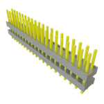 Conn Board Stacker HDR 40 POS 2.54mm Solder ST Top Entry Thru-Hole Bulk