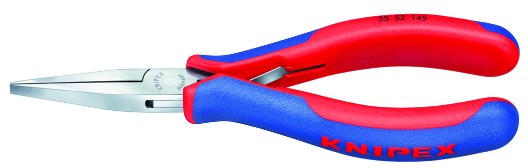 KNIPEX TOOLS LP-35 52 145 Pliers Application Tools, Electronics Plier with Multi-Component Grips