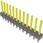 Conn Unshrouded Header HDR 12 POS 2.54mm Solder ST Top Entry Thru-Hole Bulk