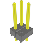 Conn Unshrouded Header HDR 4 POS 2.54mm Solder ST Thru-Hole Bulk