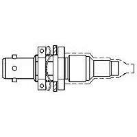 TE Connectivity-542467-000 RF-Steckverbinder Conn Triaxial Solder ST Cable Mount RCP
