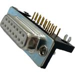 D-Sub R/A 25 way Socket Machined Contacts