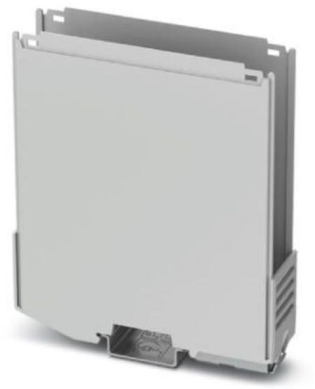 PHOENIX CONTACT-ICS25-B100X98-V-7035 Steckverbinderzubehör Connector Accessories Mounting Base Straight Polyamide 6/6 Light Gray