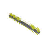 Samtec-TSM-132-01-L-DV-A Steckverbinderleisten und Leiterplattenbuchsen Conn Unshrouded Header HDR 64 POS 2.54mm Solder ST Top Entry SMD Tube