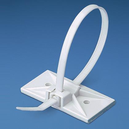 Panduit-SMS-A-C Accessori per cavi Cable Accessories Tie Mount Acrylonitrile Butadiene Styrene White