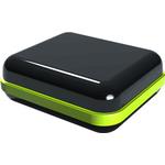 Serpac Electronic Enclosures-CX21ABKANG null Black Polycarbonate Waterproof Pocket Enclosure with Neon Green Seal