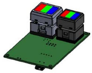 NKK Switches-IS-ENG-KIT-5-SC 开发套件和工具 IS15BBFP4RGB/IS15BSBFP4RGB Switch Push Button Development Board