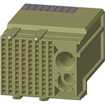 AirMAX VSe Backplane Connectors 4-Pair 8 Column 96-Position 2.0mm Right Angle Receptacle Press-Fit