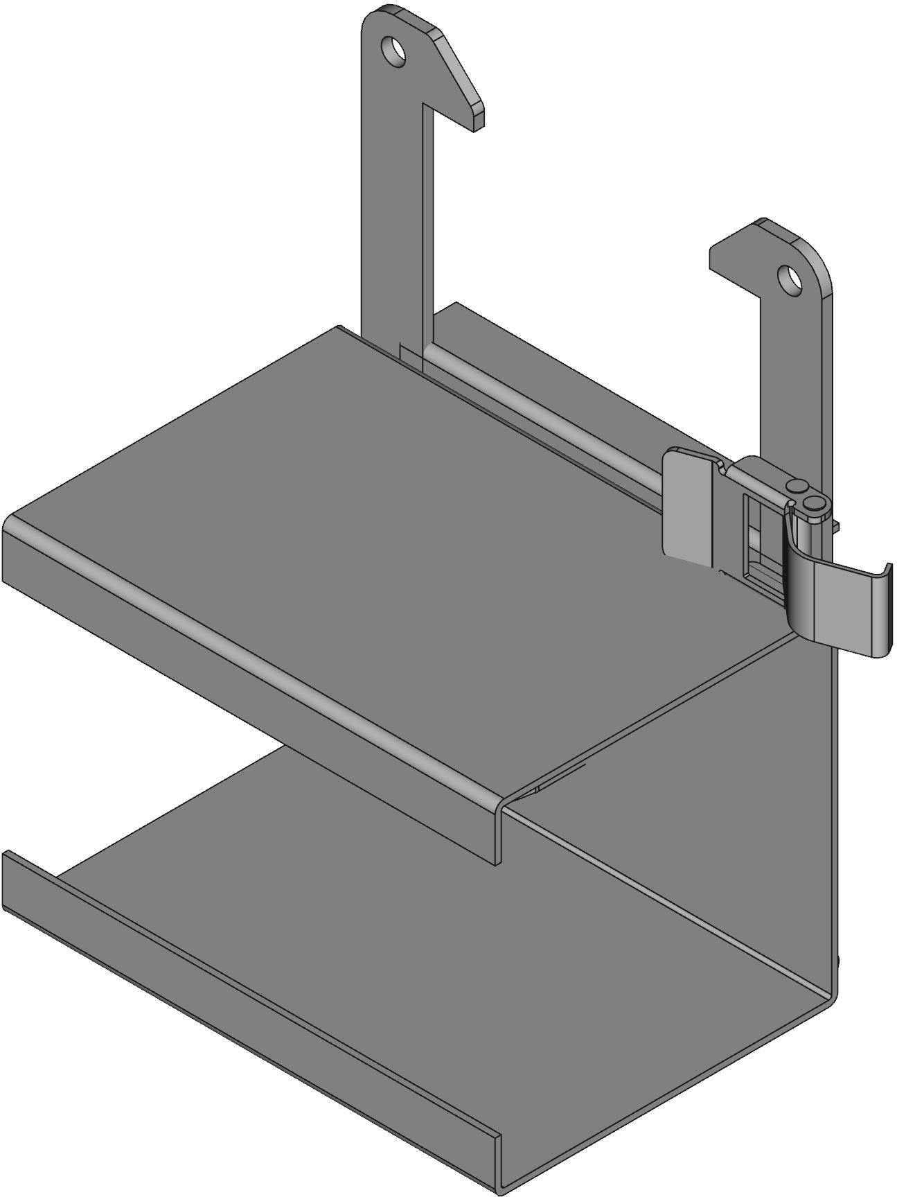 Hammond Manufacturing-1485C6 Verdrahtungskanäle Wiring Ducts Solid Wall Square with Cover Steel Gray