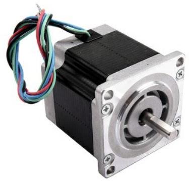 MOONS INDUSTRIES-MS23HA8L4360-E 步进电机 Stepper Motors Hybrid Bipolar Square 3.6A 0.63Ohm 221g.cm² 1.5N.m 0.9° 2Shaft