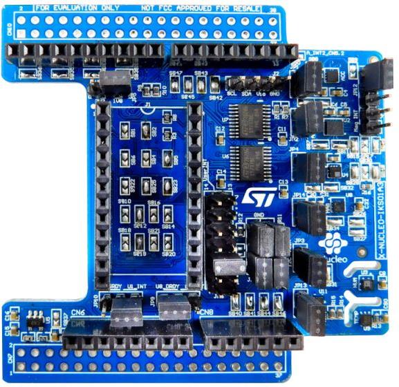 STMicroelectronics-X-NUCLEO-IKS01A3 Placas y kits de desarrollo del sensor HTS221/LIS2DW12/LIS2MDL/LPS22HH/STTS751 Accelerometer/Board Mount Pressure/Gyroscope/Hall Effect/Temperature and Humidity Sensor Evaluation Board Win 7/Win 8/Win 10 OS