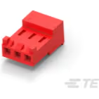 TE Connectivity-3-644662-3 Cabezales del conector y receptáculos PCB Conn IDC Connector SKT 3Power POS 3.96mm IDT RA Cable Mount Bag