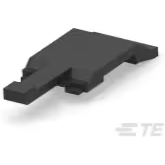 TE Connectivity-102540-1 Steckverbinderzubehör Connector Accessories Cover Straight Black
