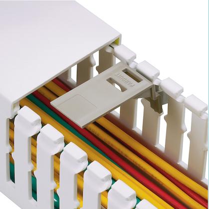 Panduit-FWR-C Kabelzubehör Cable Accessories Wire Retainer Polyvinyl Chloride Dark Beige