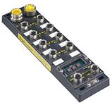 Molex-1120955122 Productos, misceláneos Brad HarshIO Ethernet/IP IO-Link Module, IP67, 8 Ports M12, 8 IO-Link* / 8 Digital IO User Configurable, PNP, 4 Pole Power