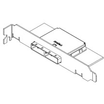 Molex-0745480108 Accessori per connettori Connector Accessories Guide Frame Right Angle Zinc Die Cast Nickel iPass™ Tray