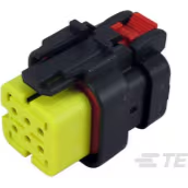 TE Connectivity-776433-3 Connector Discrete Wire Housing Conn Housing PL 6 POS 4.5mm Crimp ST Cable Mount Black Tube