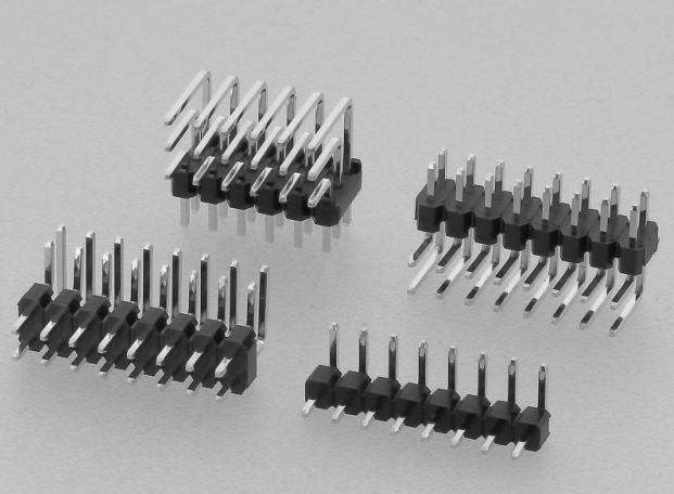 W+P PRODUCTS GmbH-946-15-010-00 Steckverbinderleisten und Leiterplattenbuchsen Conn Unshrouded Header HDR 10 POS 2.54mm Solder RA Thru-Hole