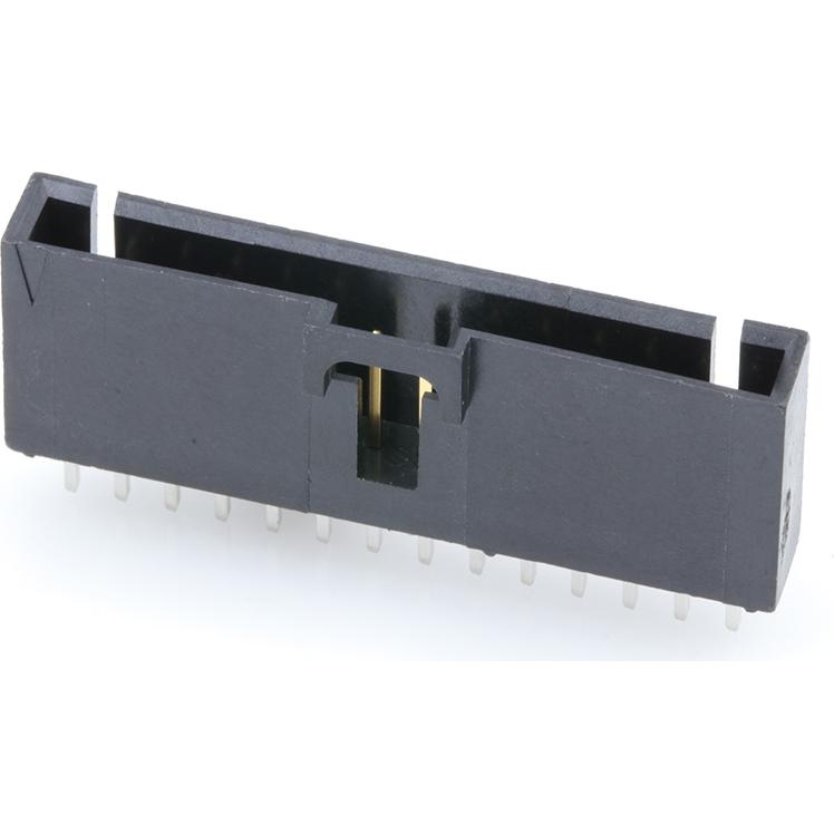 Molex-0705430118 Cabezales del conector y receptáculos PCB Conn Shrouded Header (4 Sides) HDR 14 POS 2.54mm Solder ST Top Entry Thru-Hole SL Tube
