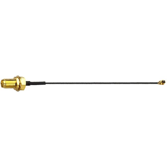 taoglas-CAB.616 Assemblage de câble coaxial Cable Assembly Coaxial 0.1m 30AWG MHF1 to SMA F-F