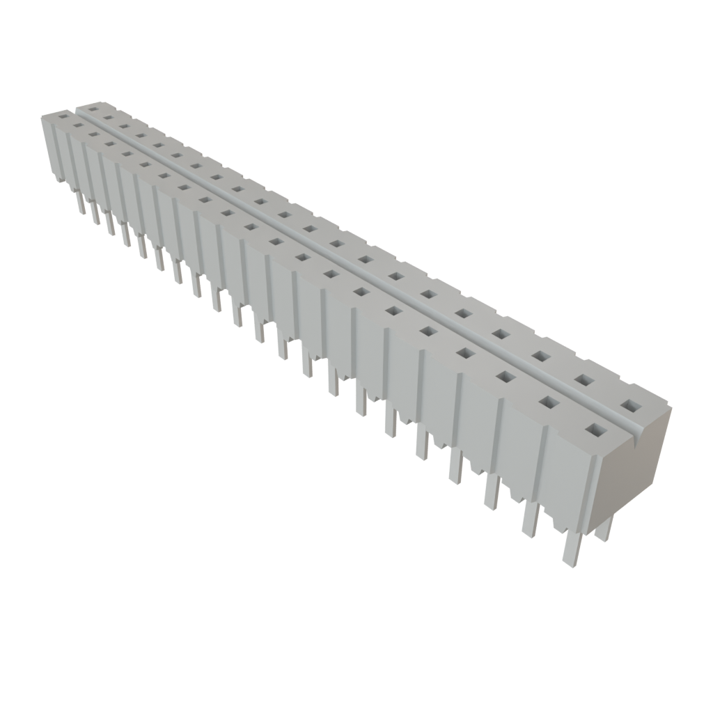 Samtec-CES-121-01-T-D 连接器插头及 PCB 插座 Conn Socket Strip SKT 42 POS 2.54mm Solder ST Top Entry Thru-Hole Tube