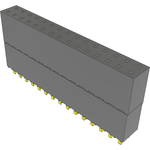 Conn Elevated Socket SKT 30 POS 2.54mm Solder ST Top Entry Thru-Hole Tube