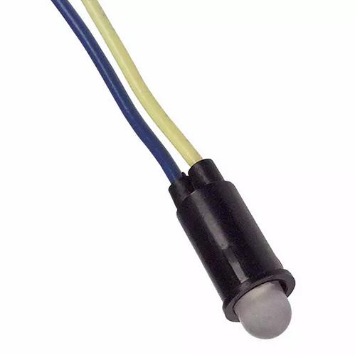 Visual Communications-5100H1/5 Panel Mount Indicators Panel Mount Indicator Round 0.25" LED 2.2V Wire Red/Green