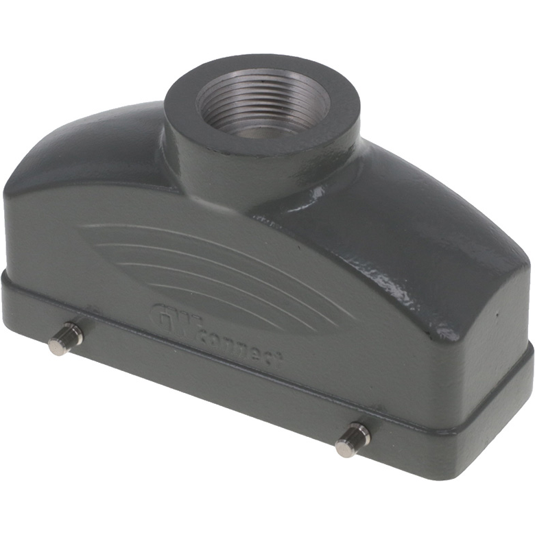 Molex-7824.6524.0 Backshells Hood 180° 24 Shell Size Polyester Powder Die Cast Aluminum GWconnect®