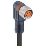 Cable Assembly Circular Sensor/Actuator 5m 22AWG M8 Circular 4 POS F