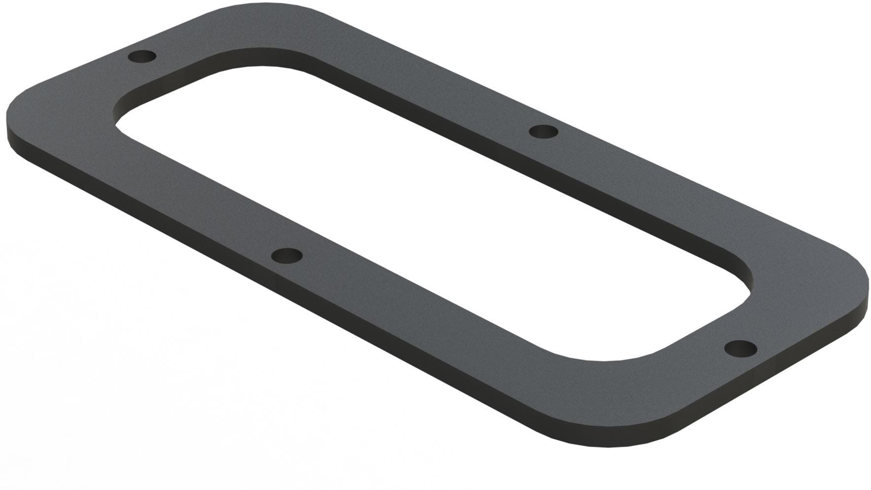 Amphenol-ARC70-GKT Dichtungen 70 Position Gasket, Use with Receptacles, Black