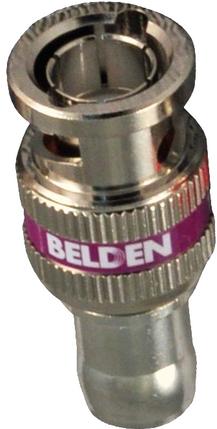 Belden-1794ABHD1 Connector RF Conn BNC 0Hz to 6GHz 75Ohm ST Cable Mount Gold