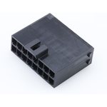 Conn Housing PL 6Power POS 3.5mm Crimp ST Cable Mount Black Ultra-Fit Bag