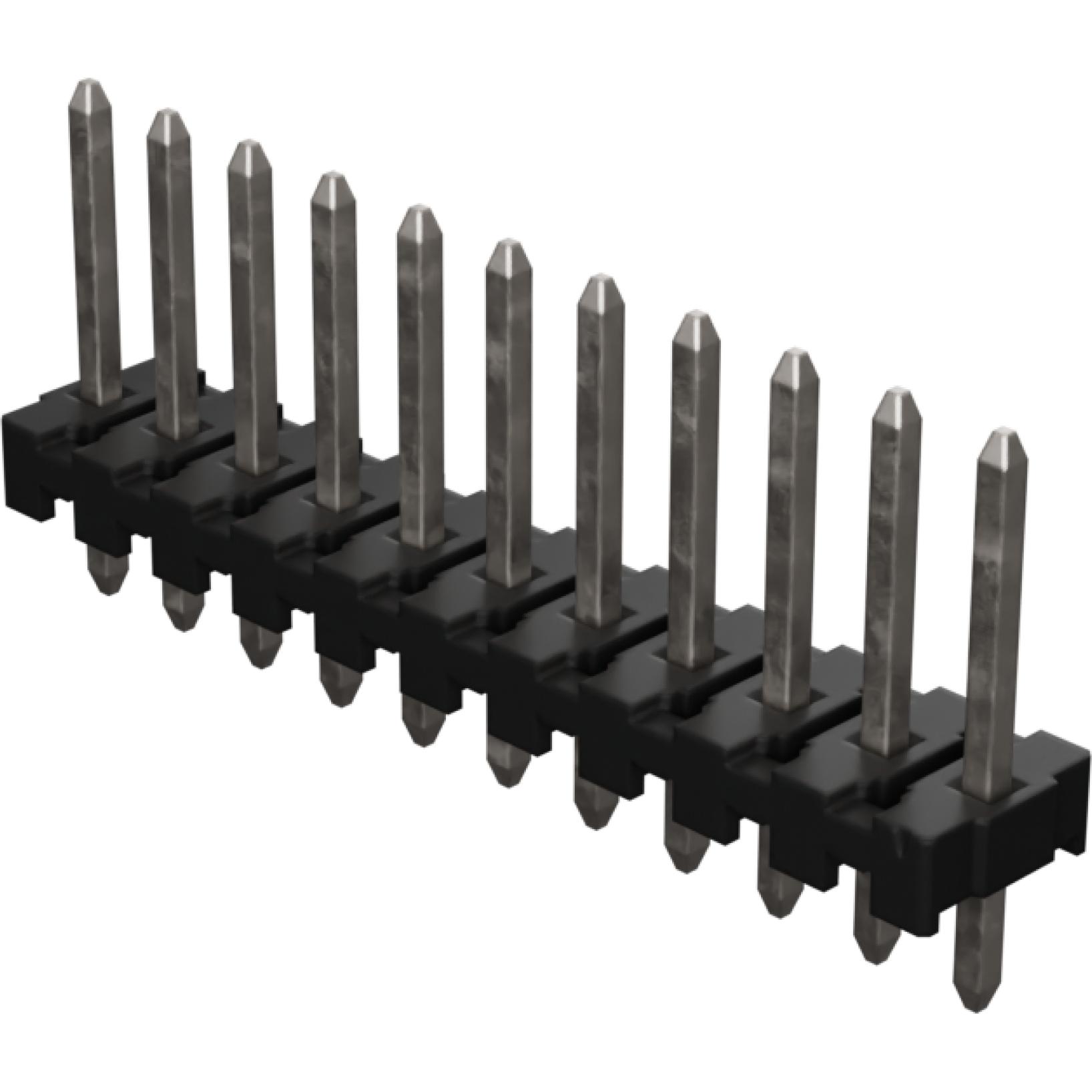 Molex-0026481111 Steckverbinderleisten und Leiterplattenbuchsen Conn Unshrouded Header HDR 11 POS 3.96mm Solder ST Top Entry Thru-Hole KK Bag