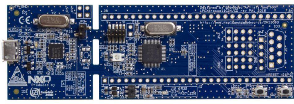 NXP Semiconductors-OM13093UL Placas y kits de desarrollo del sistema integrado LPC11C24 Microcontroller Development Board