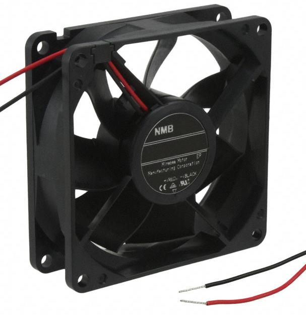 MinebeaMistumi – NMB Technologies-3110SB-04W-B40-E00 Blowers and Fans DC Fan Axial Ball Bearing 12V 6V to 13.8V 36CFM 26dB 80 X 80 X 25mm