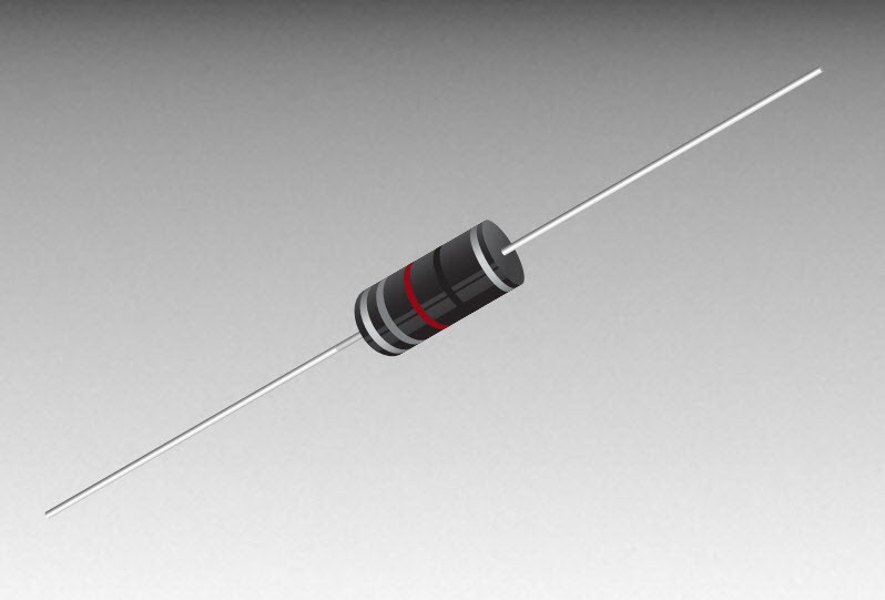 Bourns-9230-62-RC Inductor de plomo RF Choke Molded Wirewound 56uH 10% 2.5MHz 45Q-Factor Ferrite 0.145A 5.7Ohm DCR AXL Bag